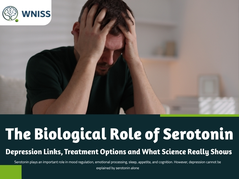 The Biological Role of Serotonin Depression Links Options To